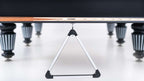 Triangle rack on the cloth of the Rasson Englon 12ft Russian pyramid table