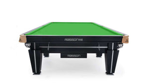 Rasson Magnum II 12ft snooker table viewed from a rear angle