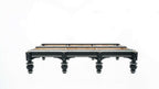 Underside support structure of the Rasson Strong II 12ft snooker table