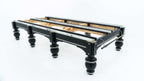 Frame and beam construction of the Rasson Strong II 12ft snooker table