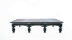 Five-piece 45mm slate bed of the Rasson Strong II 12ft snooker table
