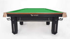 Rasson Sword II 12ft snooker table viewed from the back