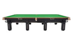 Full-length view of the Rasson Sword II 12ft snooker table