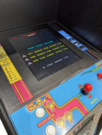 Ms Pacman and Galaga Anniversary Arcade Machine - Reproduction