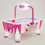 Hello Kitty Baby Evo air hockey table with the Hello Kitty logo on the cabinet side
