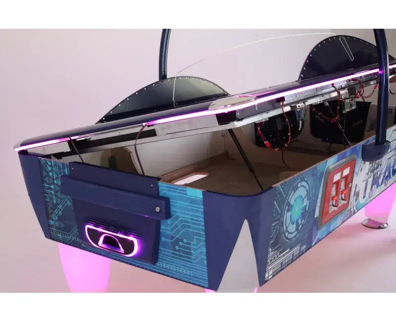 SAM Fast Track Evo II cabinet end with goal and scorer arms