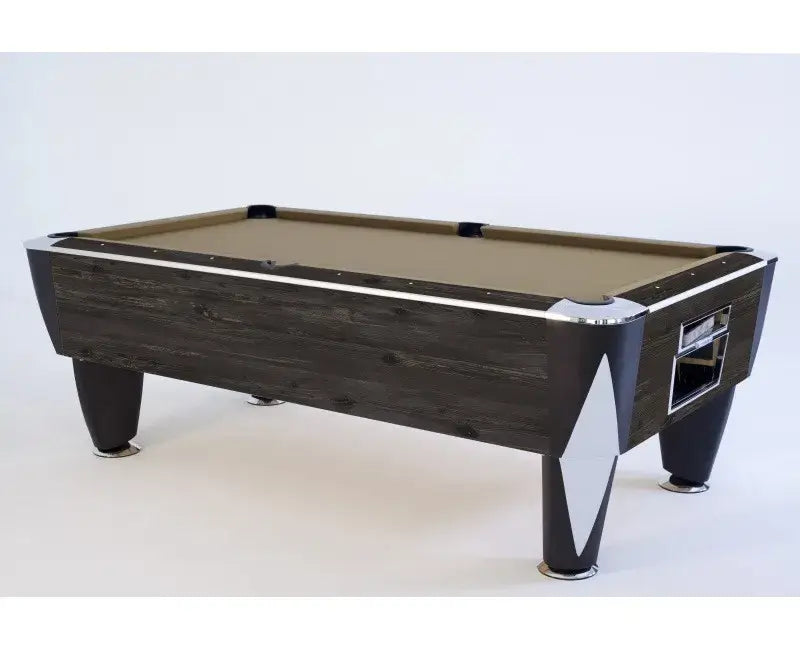 SAM Magno Champion American Pool Table in English Yew (golden wood) cabinet finish