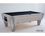 SAM Magno Champion American Pool Table in Polar Oak cabinet finish