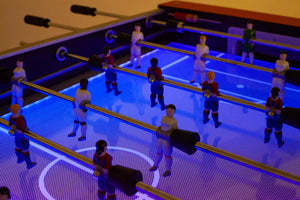SAM Tecno Flame handles and blue lit playfield