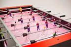 SAM Tecno Flame playfield with two-footed metal players