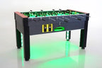 SAM Tecno Flame football table with green LED lighting