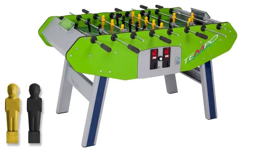 SAM Tempo Evo outdoor coin operated football table in green