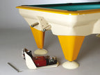 Rear view of the SAM Tempo Outdoor pool table