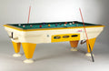 SAM Tempo Outdoor pool table, side angle view