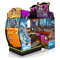 Skull of Shadow 2 player pirate shooting arcade machine with semi-enclosed ship-themed cabinet