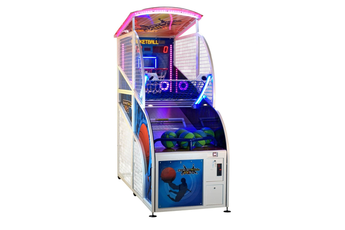 WIK Basketball arcade machine with LED lighting