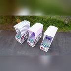 Three Big Show basketball arcade machines side by side outdoors