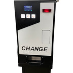 Front of the WIK Change Dual/Triple coin change machine, showing the display and buttons