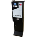 WIK Change Dual/Triple coin change machine with black and white cabinet