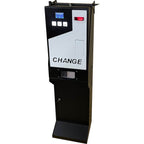 WIK Change Dual/Triple coin change machine with black and white cabinet