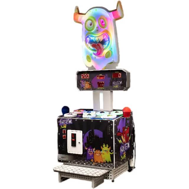 WIK Ghost whack-a-mole arcade game with lit monster topper and score display