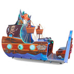 WIK Pirate Island water gun arcade machine shaped like a pirate ship