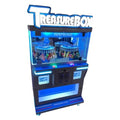 WIK Treasure Box Clip prize machine with LED-lit Treasure Box sign, two rotating prize wheels and blue glowing cabinet
