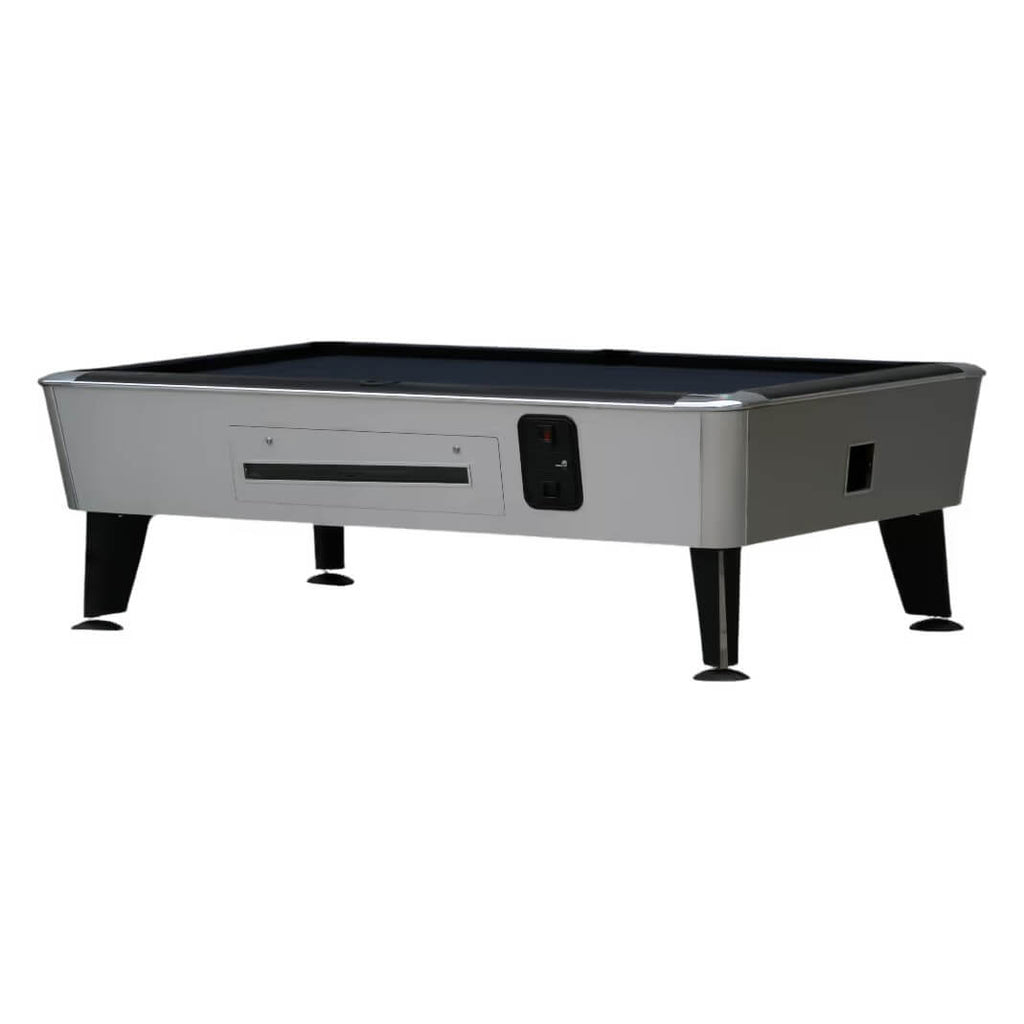 WIK Viking coin operated pool table in silver